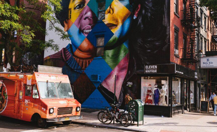 Michael Jackson wall painting