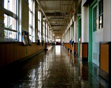empty building hallway
