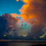 body of water during golden hour
