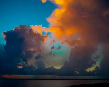 body of water during golden hour