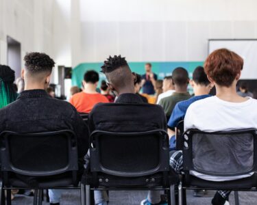 people sitting on chair