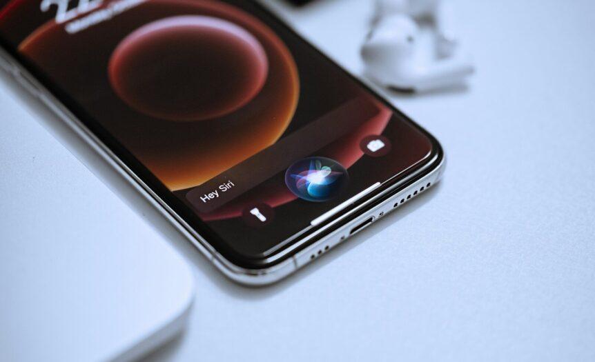 black android smartphone on white table